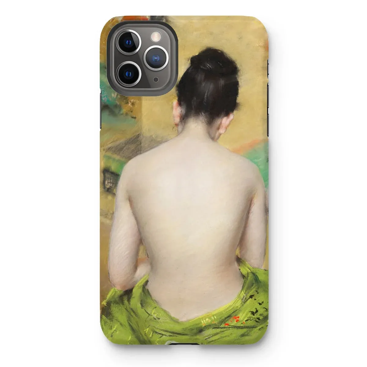 Study of Flesh and Gold - William Merritt Chase iPhone Case