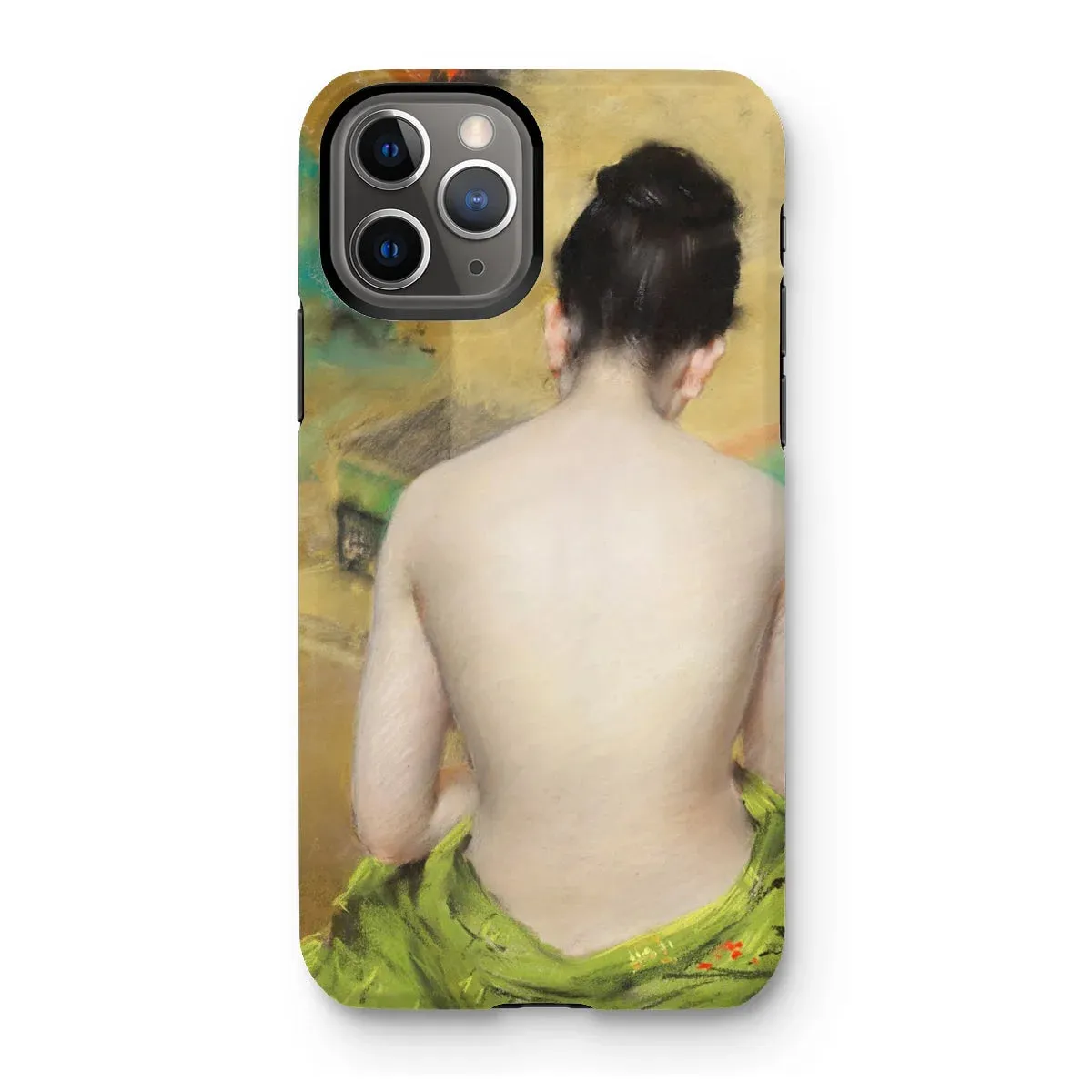 Study of Flesh and Gold - William Merritt Chase iPhone Case