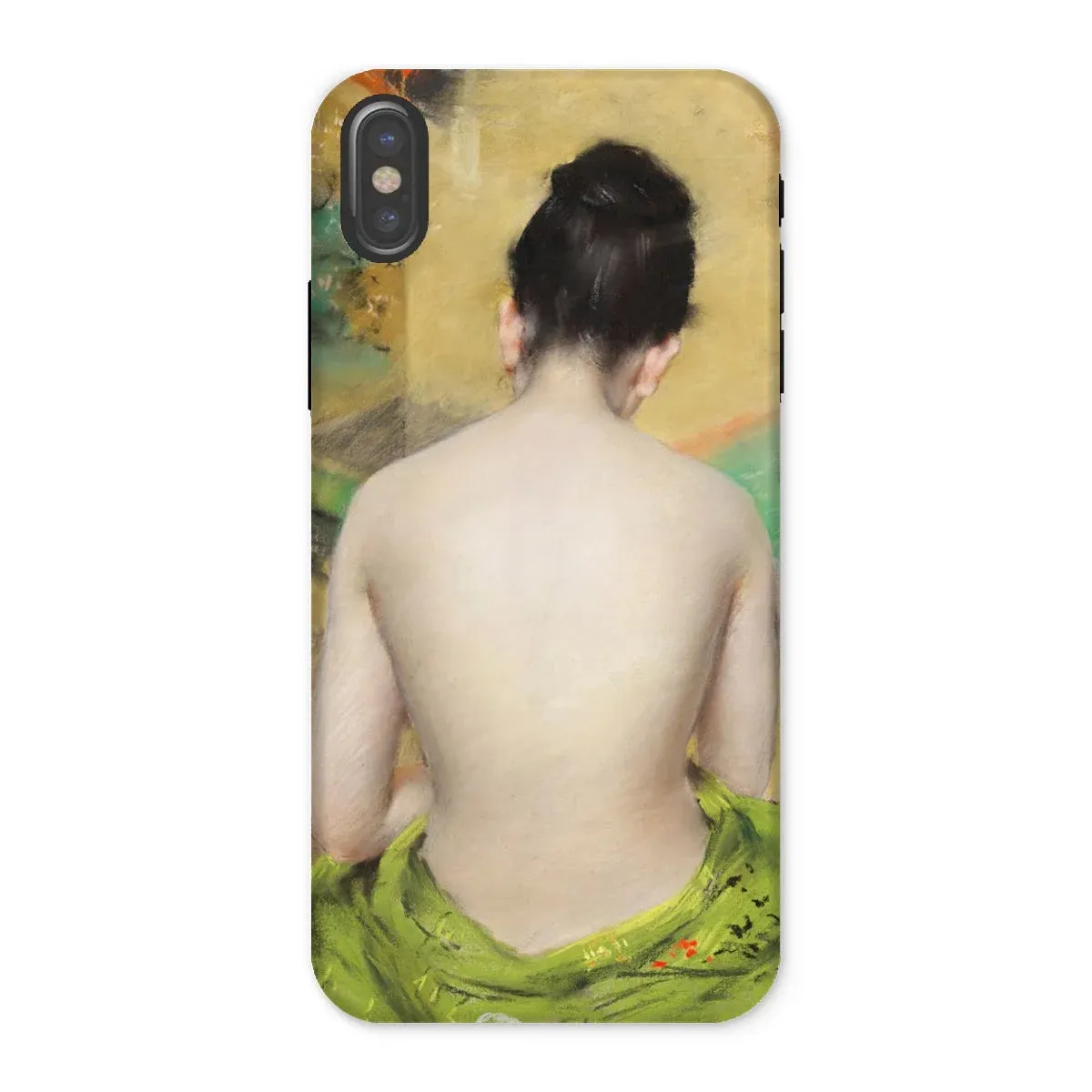 Study of Flesh and Gold - William Merritt Chase iPhone Case