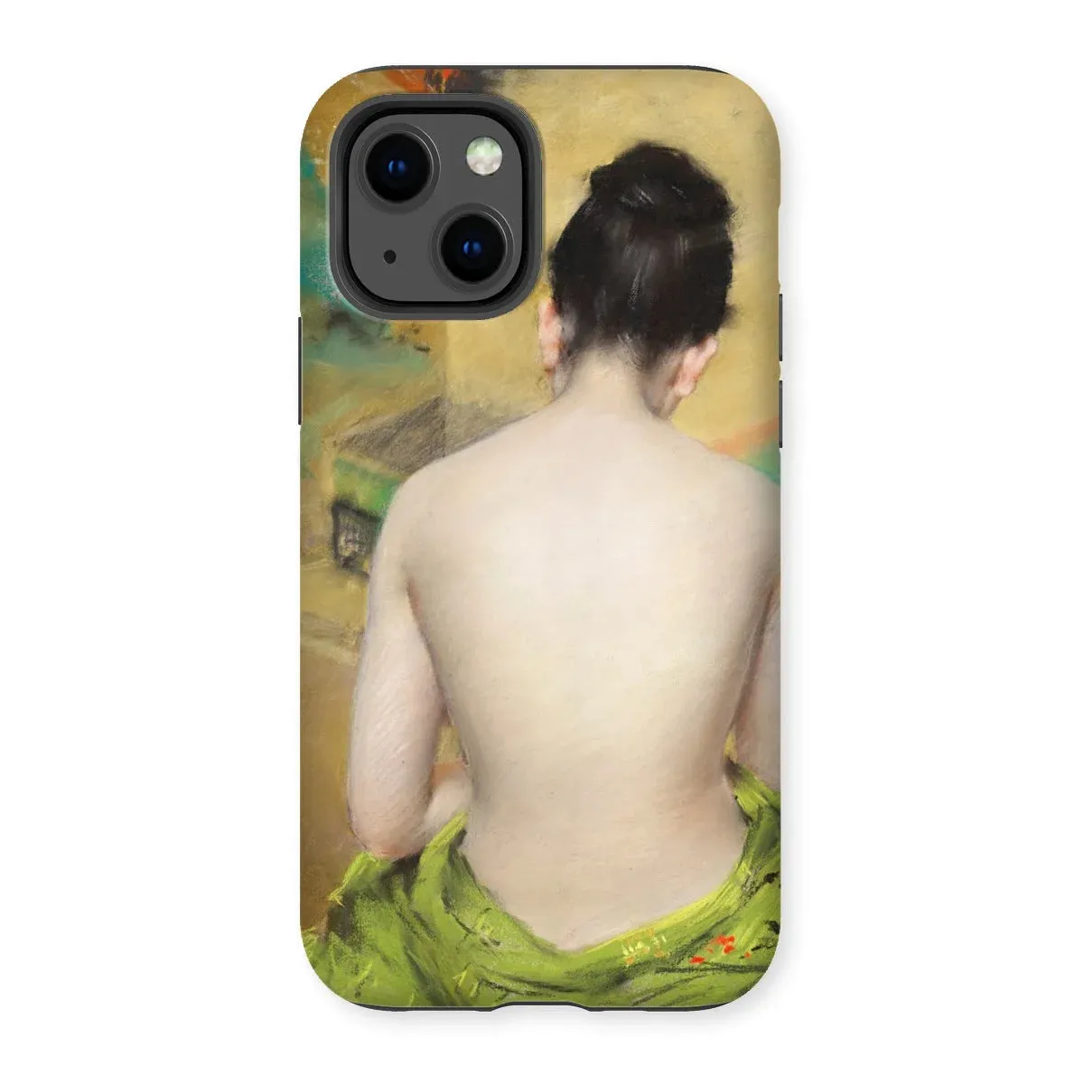 Study of Flesh and Gold - William Merritt Chase iPhone Case