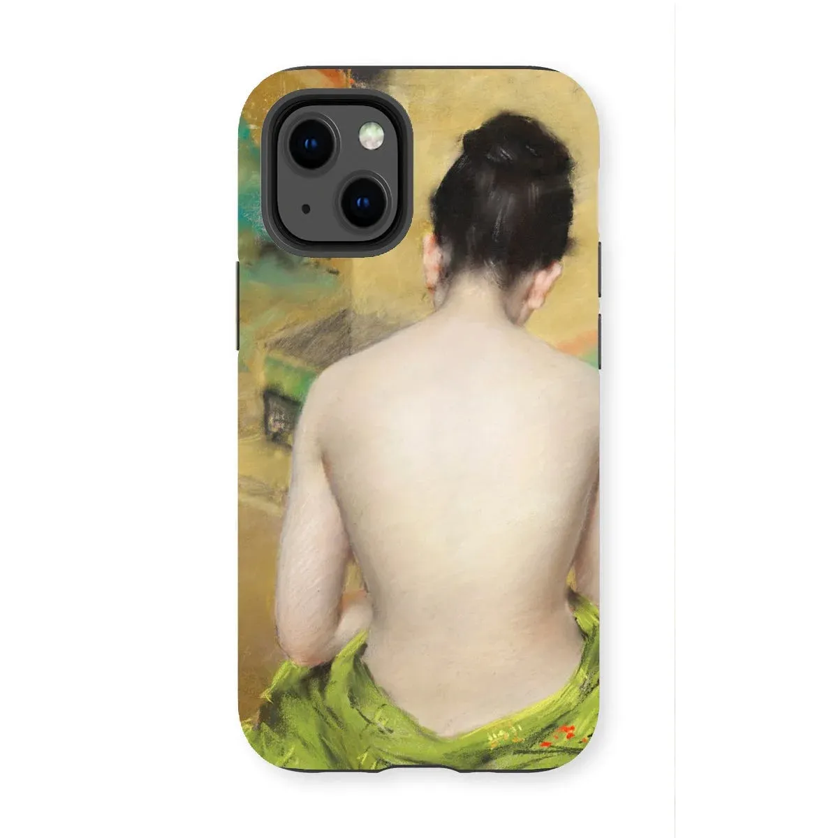 Study of Flesh and Gold - William Merritt Chase iPhone Case