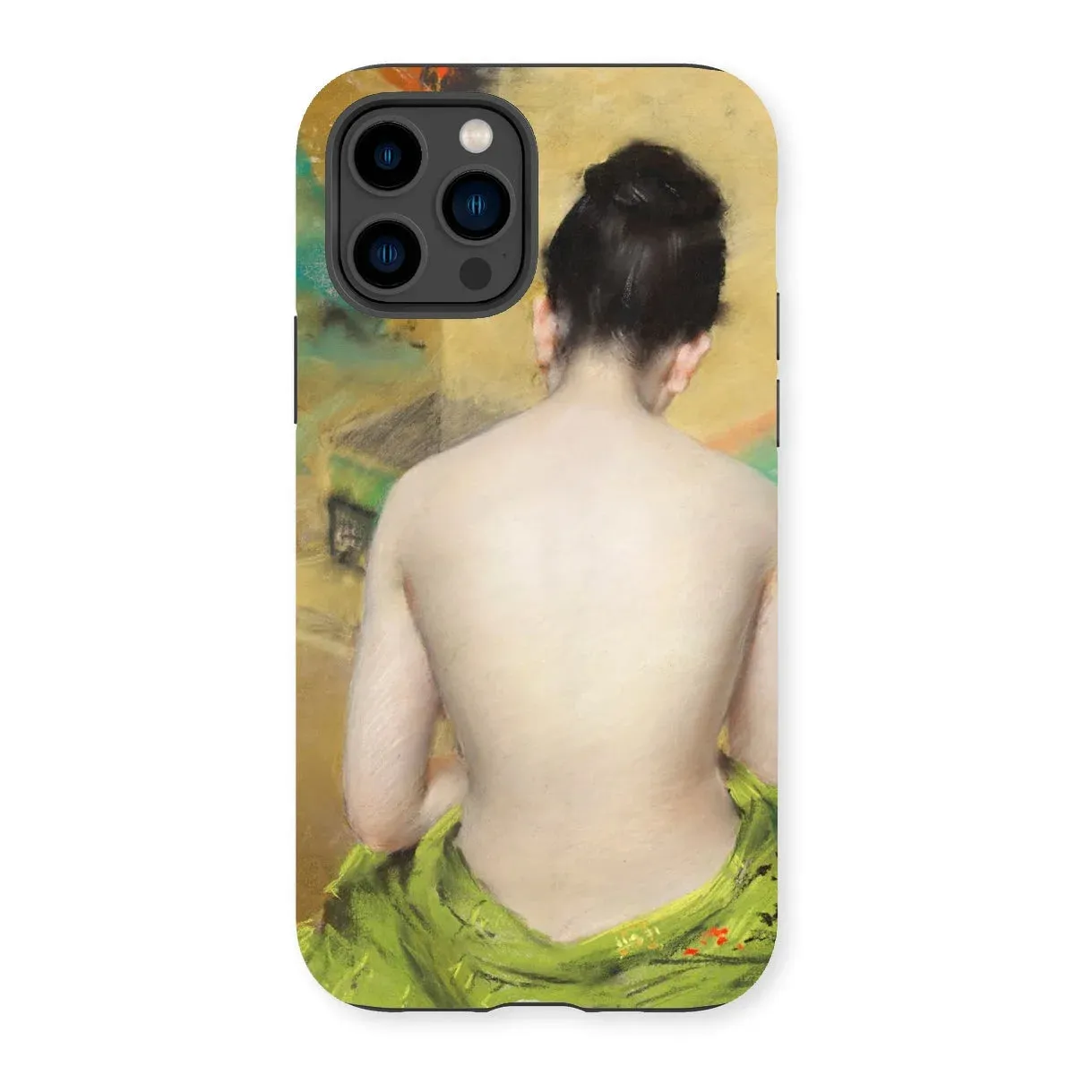 Study of Flesh and Gold - William Merritt Chase iPhone Case