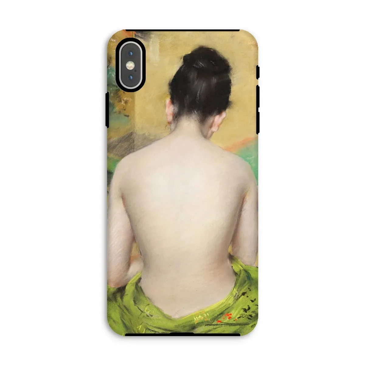 Study of Flesh and Gold - William Merritt Chase iPhone Case