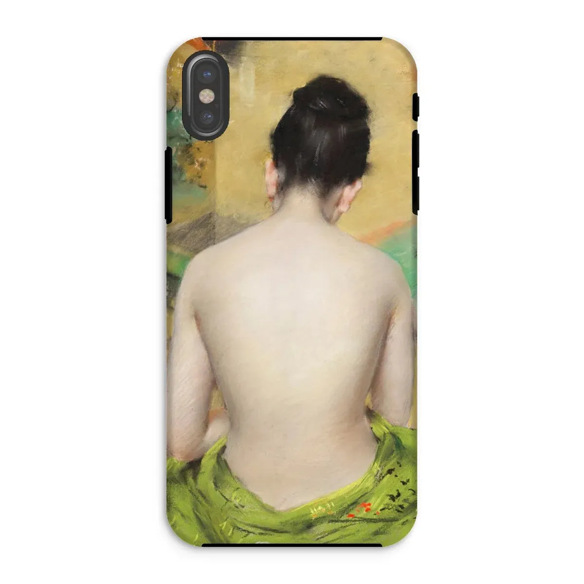 Study of Flesh and Gold - William Merritt Chase iPhone Case