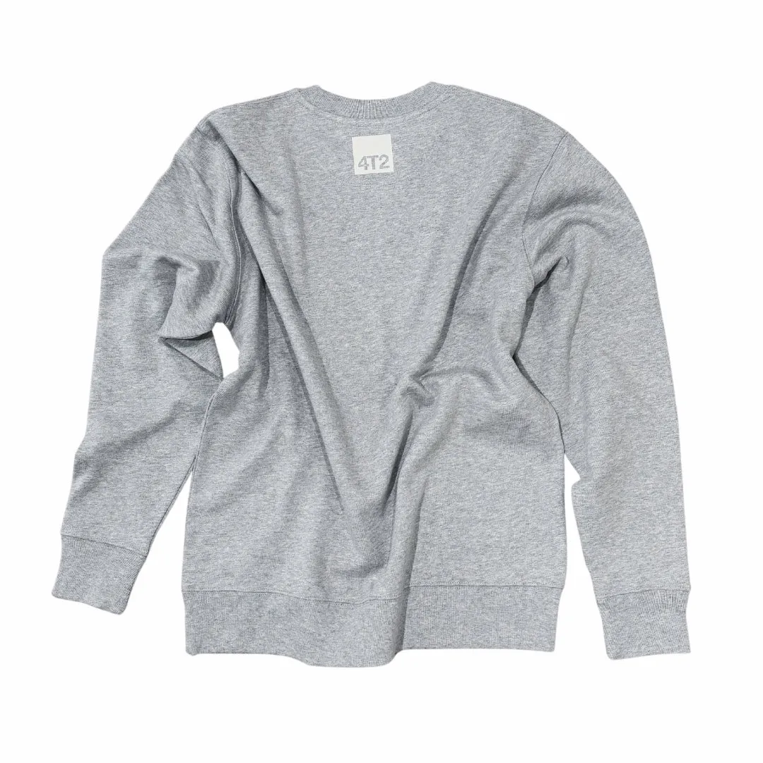 sweater, sayonara, heather grey.