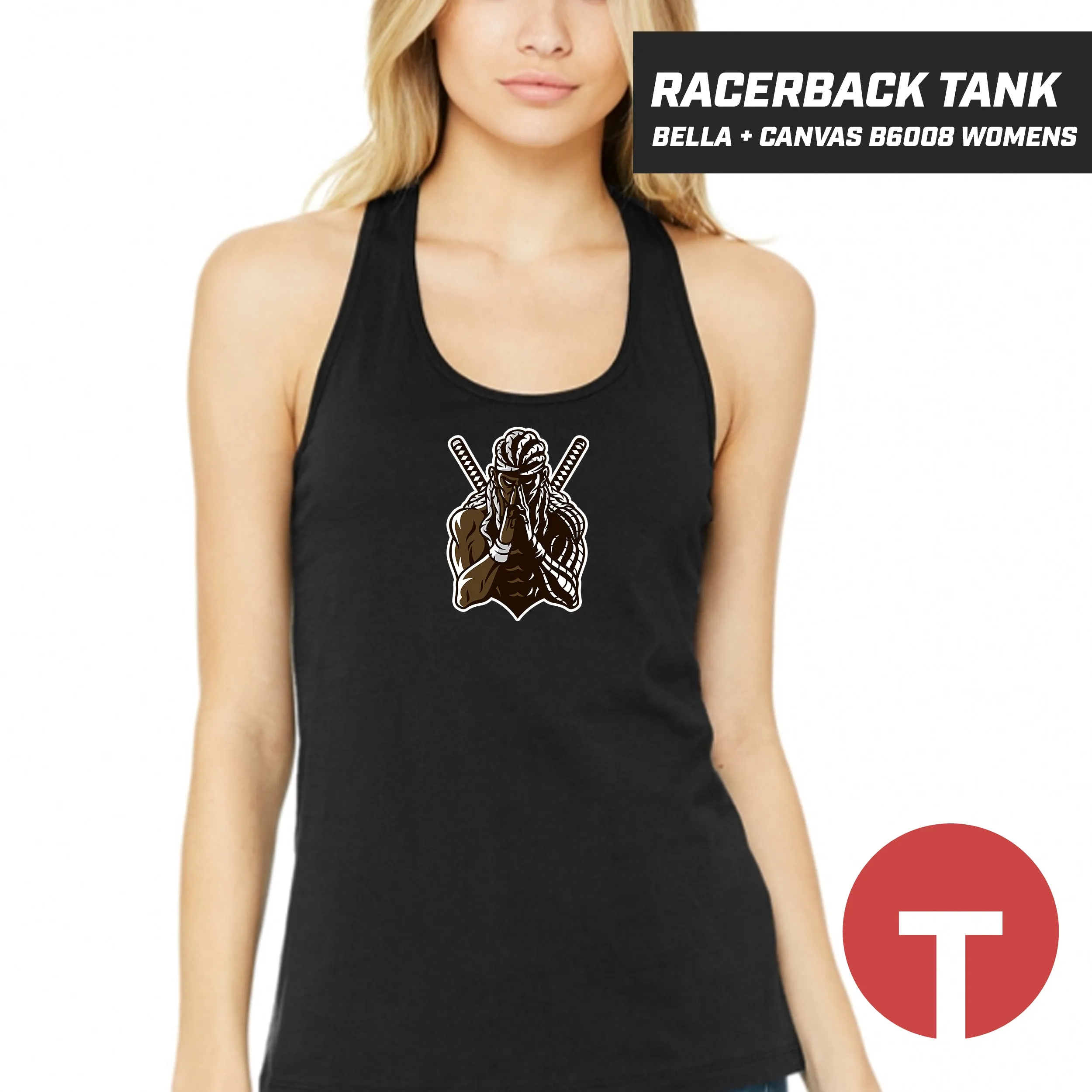 The Nameless - Bella   Canvas B6008 Women's Jersey Racerback Tank