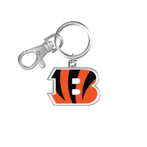 The Sports Vault NFL Cincinnati Bengals Logo Keychain