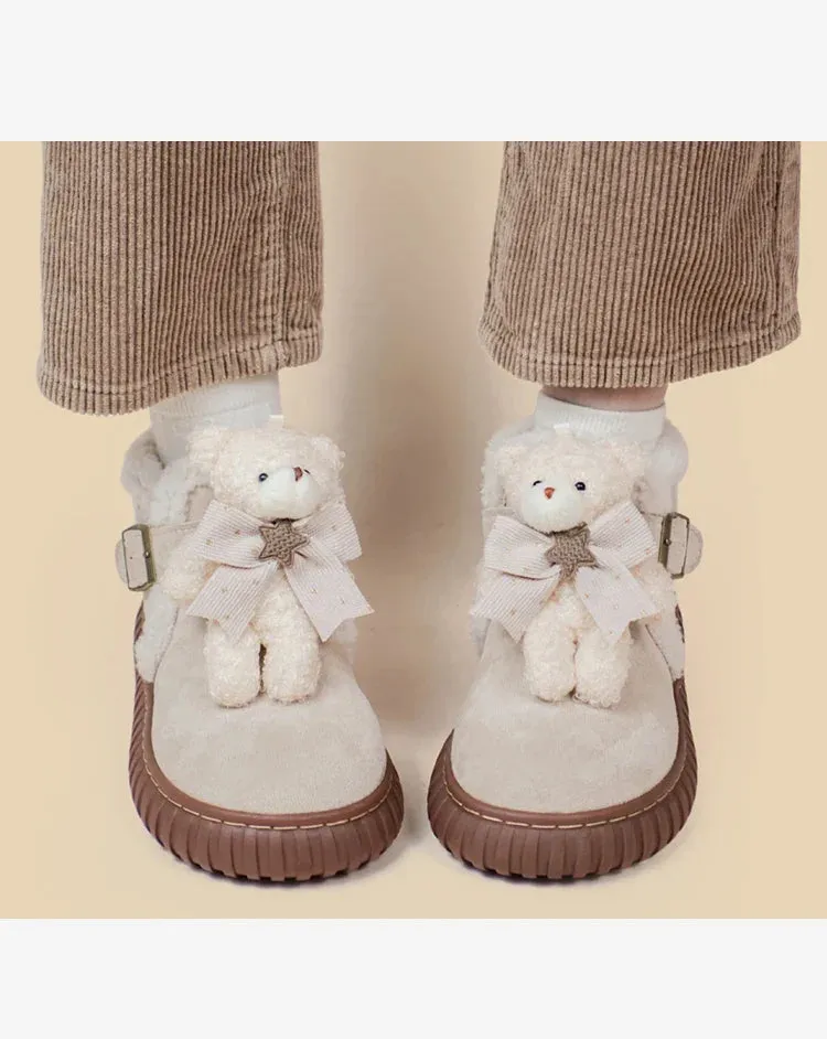 Tiny Teddy Ankle Booties