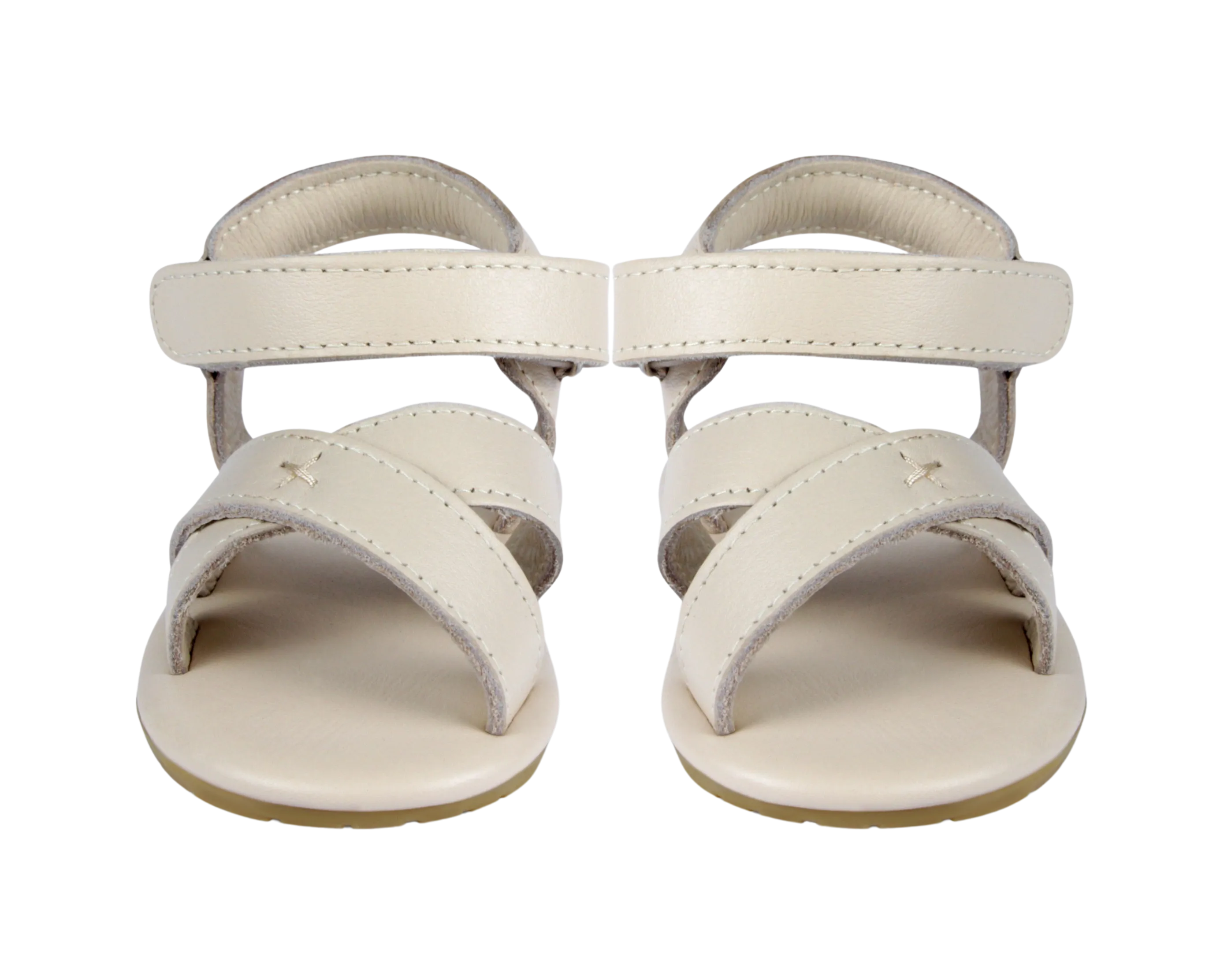 Tobi Sandals | Cream Leather