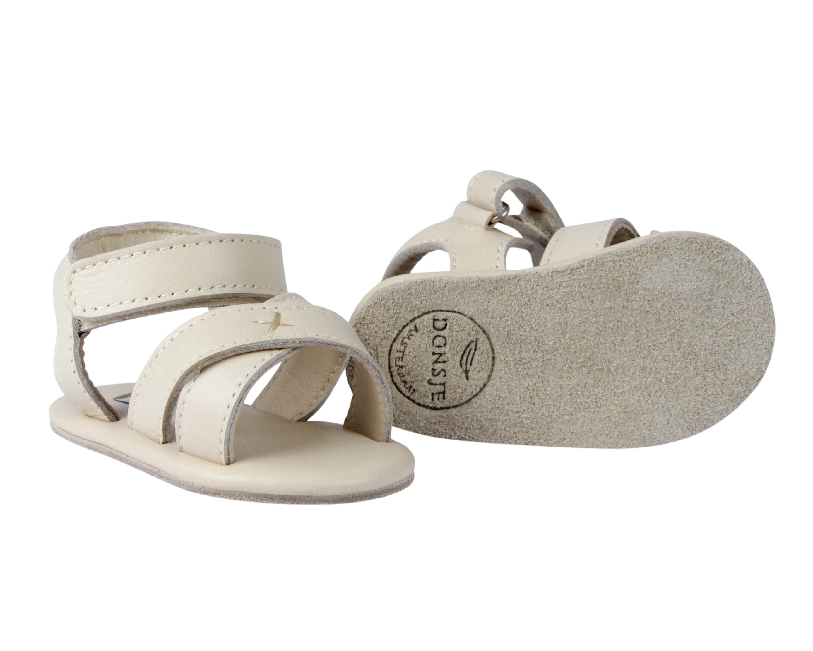 Tobi Sandals | Cream Leather