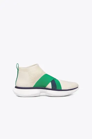 Tory Burch 
Bubble Elastic Knit Lowtop Sneakers