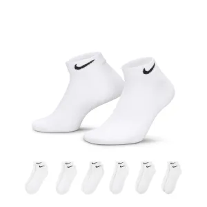 TRAINING LOW SOCKS "WHITE" (6 PACK)