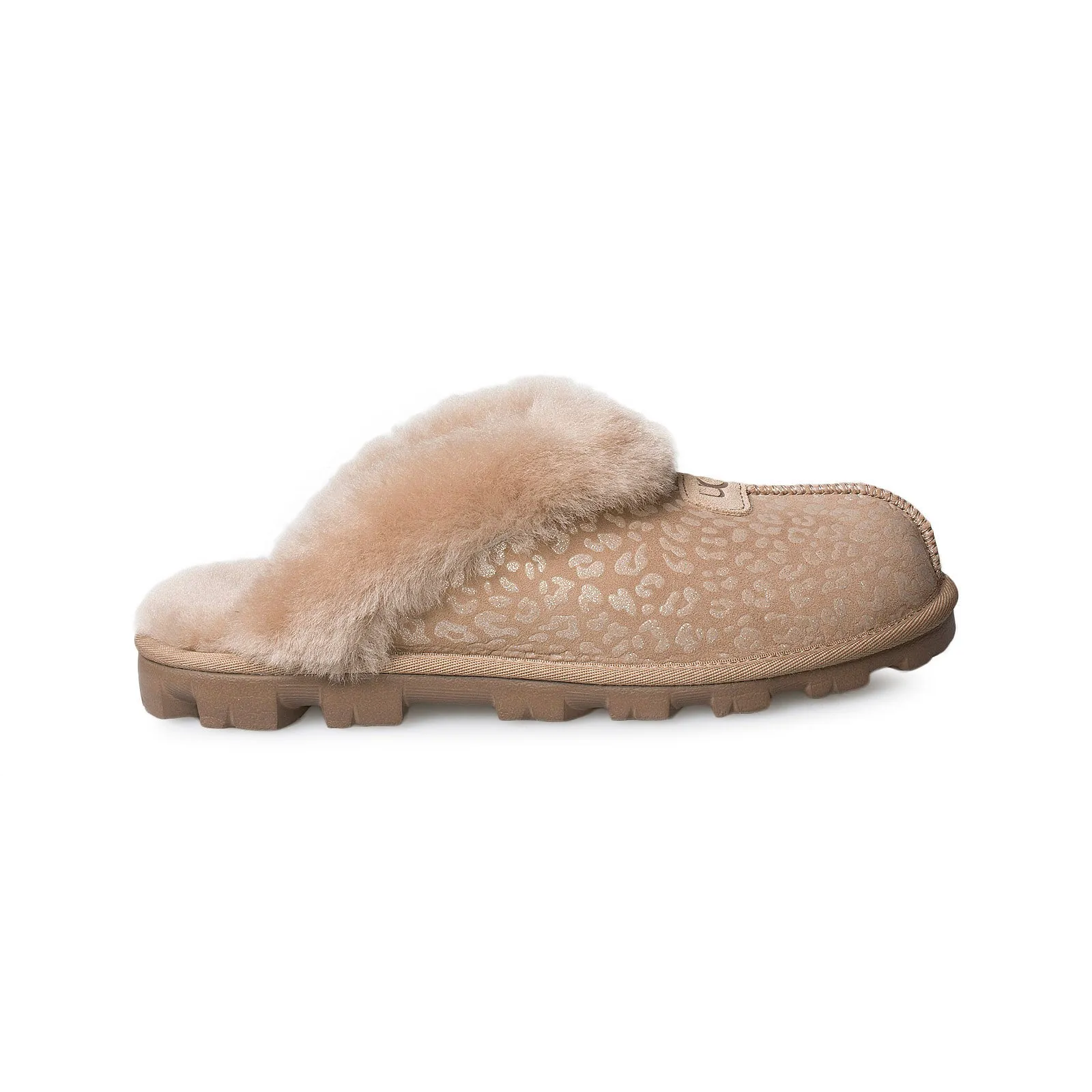 UGG Coquette Snow Leopard Amphora Slippers - Women's