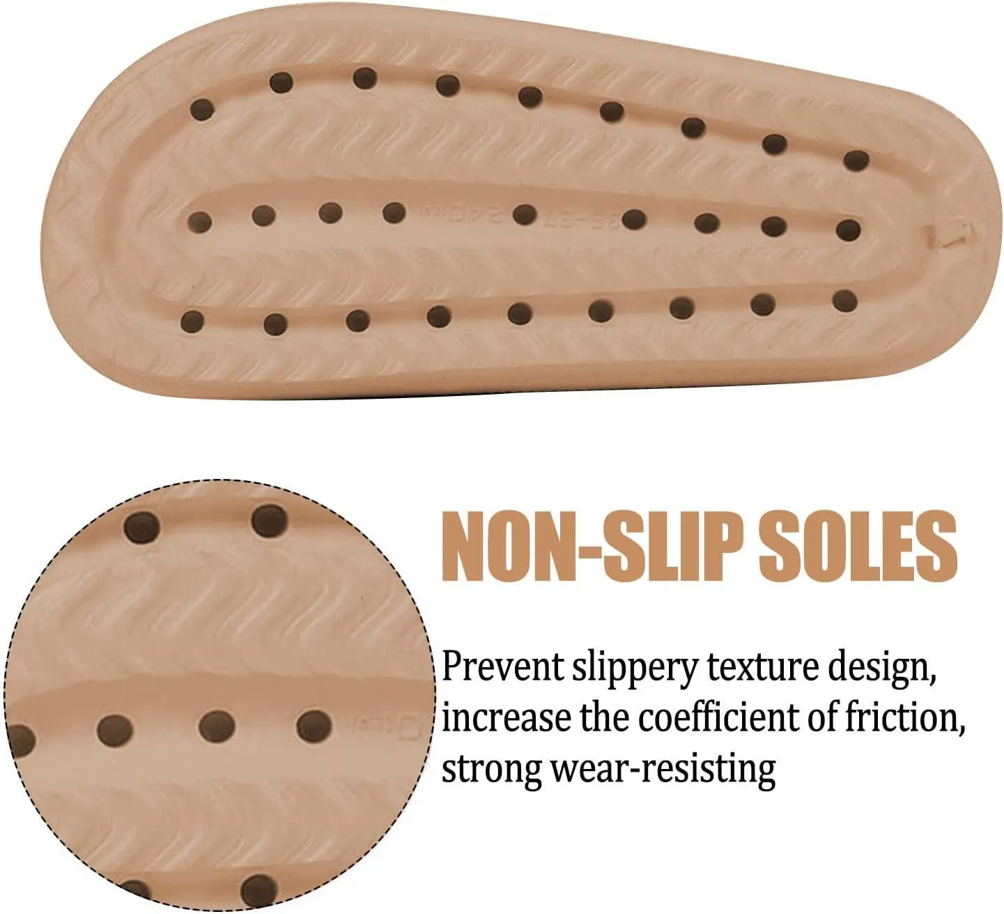 Ultra Soft Soled Sandals - Lightweight and Versatile for Indoor