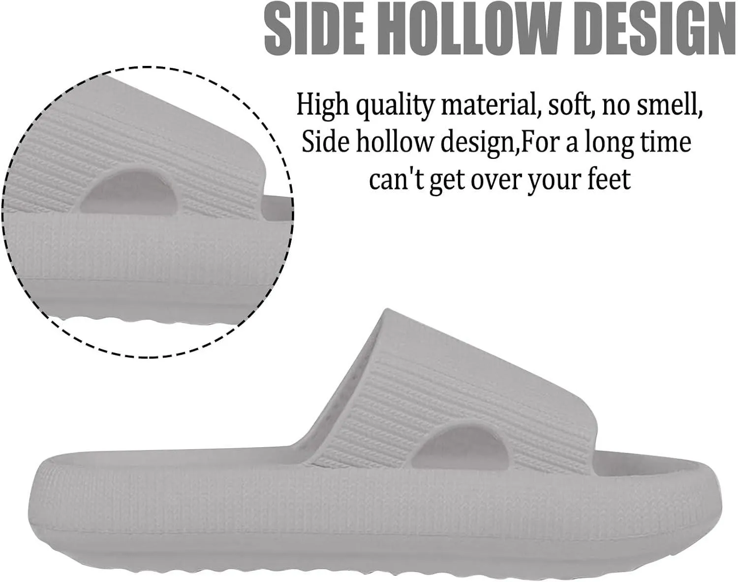 Ultra Soft Soled Sandals - Lightweight and Versatile for Indoor