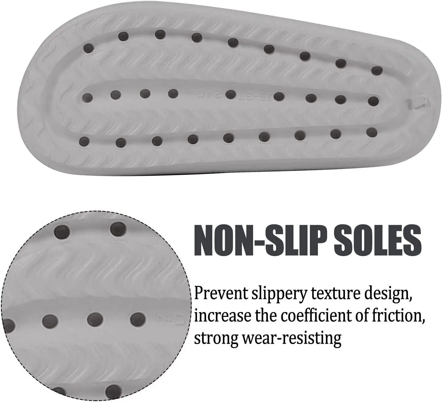 Ultra Soft Soled Sandals - Lightweight and Versatile for Indoor