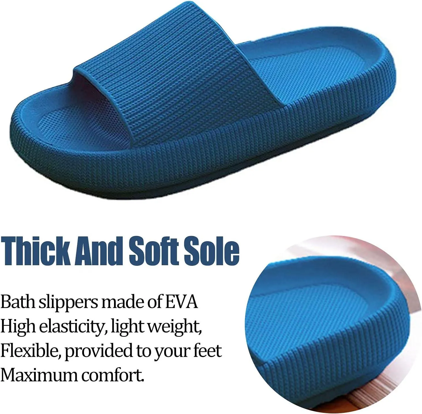 Ultra Soft Soled Sandals - Lightweight and Versatile for Indoor