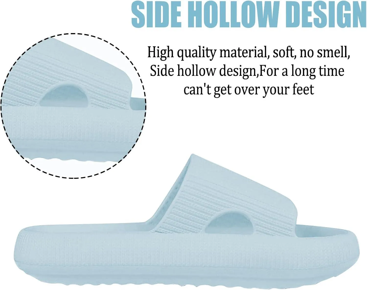 Ultra Soft Soled Sandals - Lightweight and Versatile for Indoor