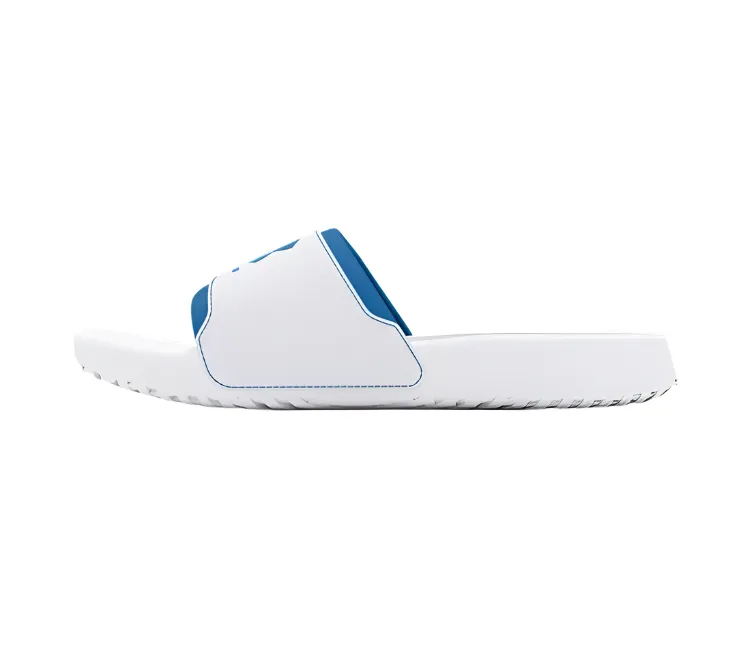 Under Armour Mens Ignite Select Slides White/Blue