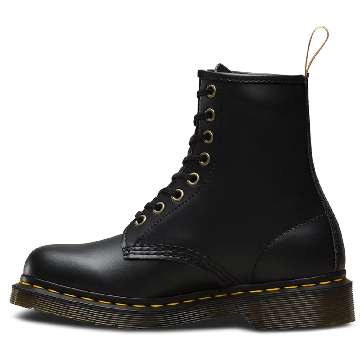 Vegan 1460 Felix Rub Off 8 Eyelets Synthetic Leather Unisex Boots - UK 6.5 - US 8.5 Women / 7.5 Men - EU 40