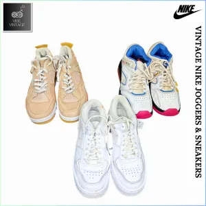 VINTAGE NIKE  JOGGERS & SNEAKERS - 10 PCS