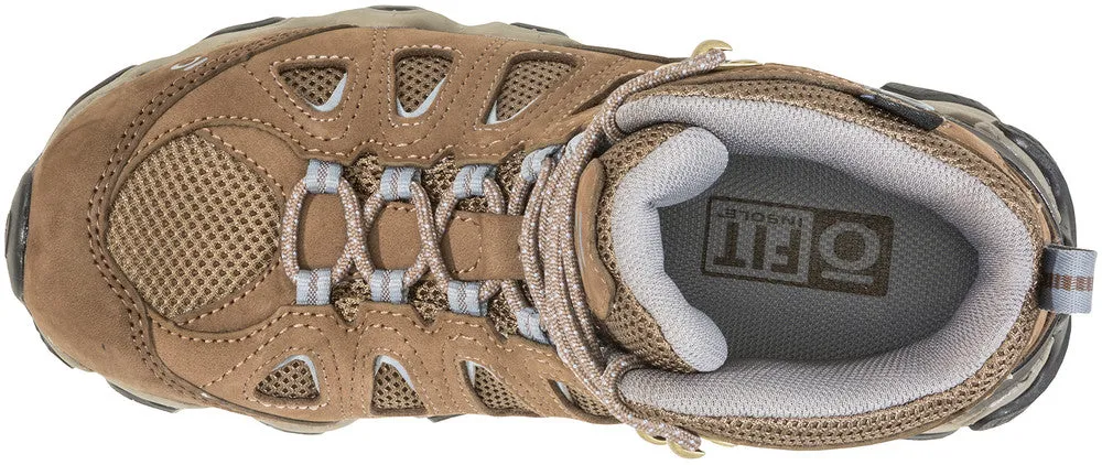 Women's Oboz Sawtooth II Mid Waterproof Color: Brindle