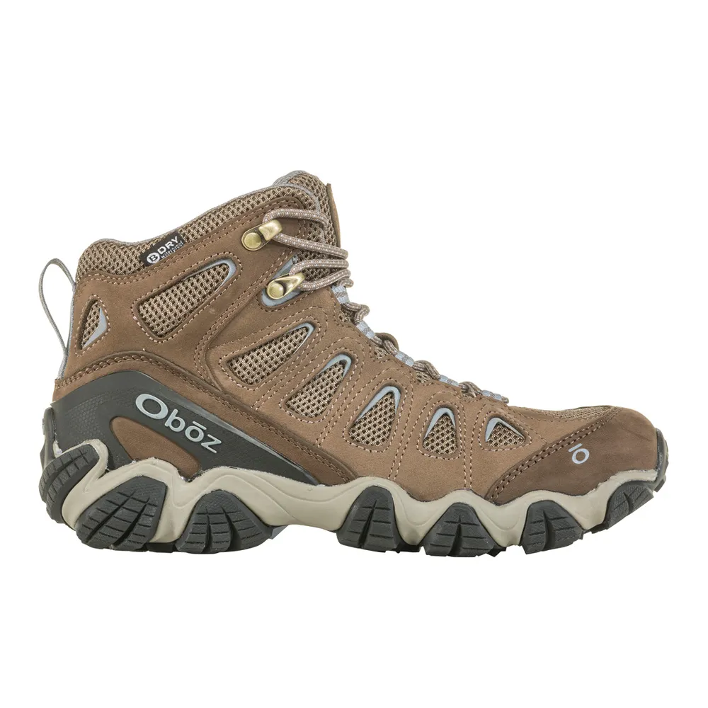 Women's Oboz Sawtooth II Mid Waterproof Color: Brindle