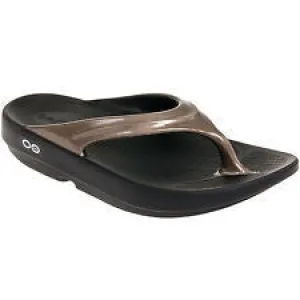 Womens Oofos Oohlala Thong Sandal 1400-LATTE