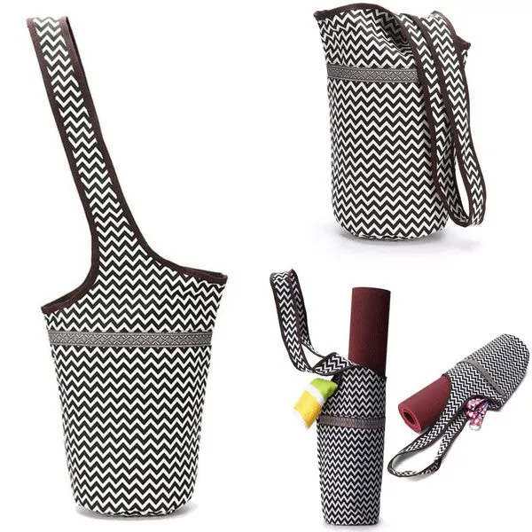 YOGA MAT TOTE WITH POCKETS